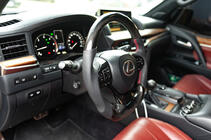 Lexus GX460 2009-2023 Kompletna kierownica anatomiczna (carbon) zdjęcia 3