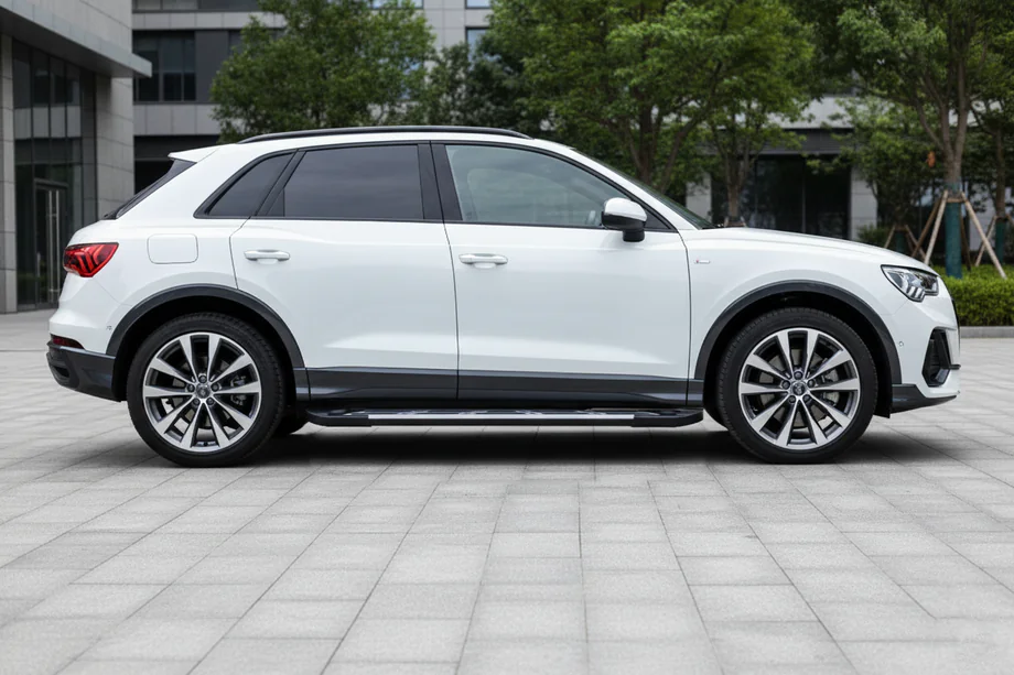 Audi Q3 2019–2025 Progi Boczné Sunrise (2 szt., Aluminium) Image