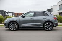 Audi Q3 2019–2025 Progi Boczne Tayga Grey (2 szt., Aluminium) zdjęcia 1