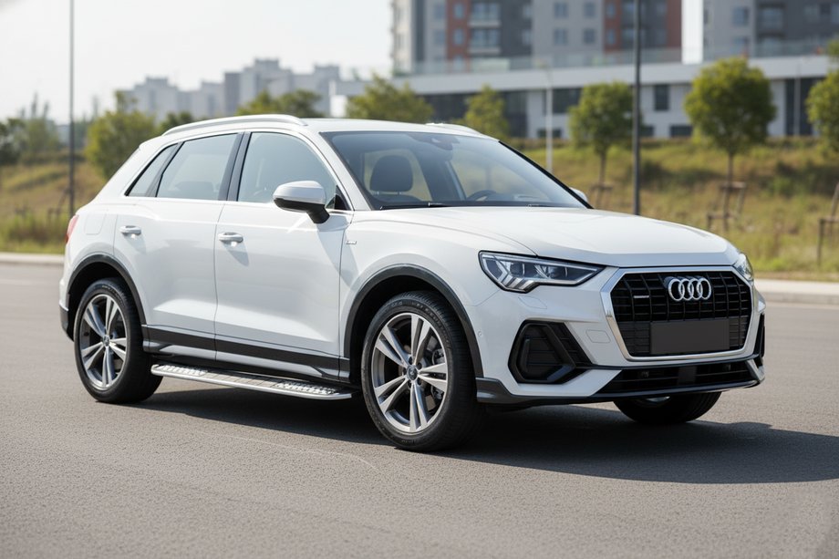 Audi Q3 2019–2025 Progi Boczné Tayga V2 (2 szt., Aluminium) Image