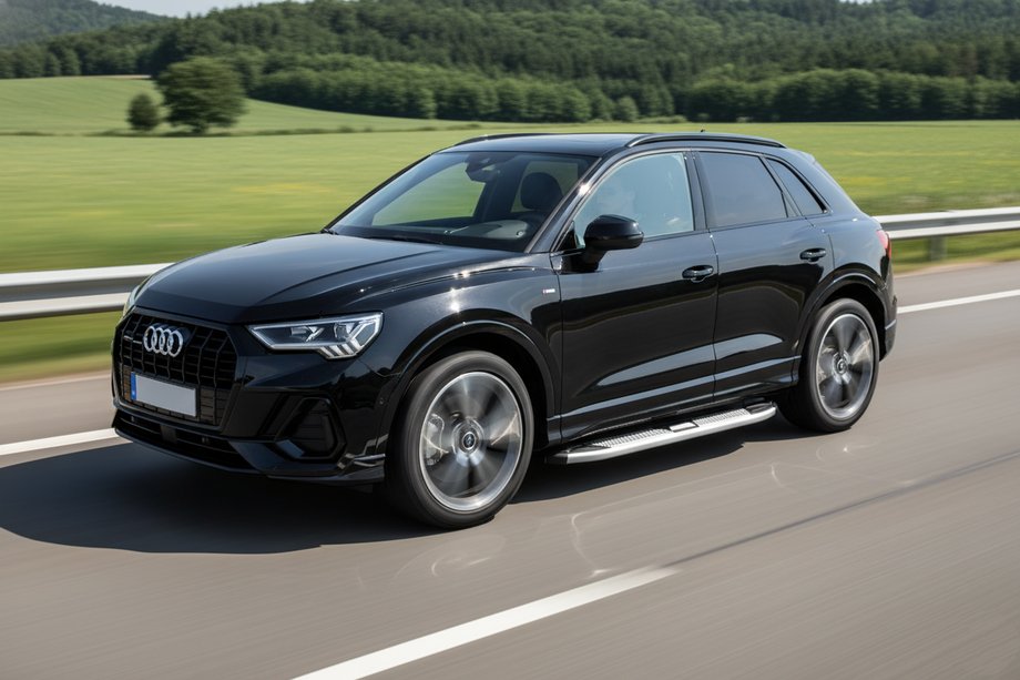 Audi Q3 2019–2025 Progi Boczne Mevsim Grey (2 szt., Aluminium) Image