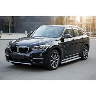 Progi Boczne Mevsim Grey (2 szt., Aluminium) BMW X1 F48 2015-2022 zdjęcia 1