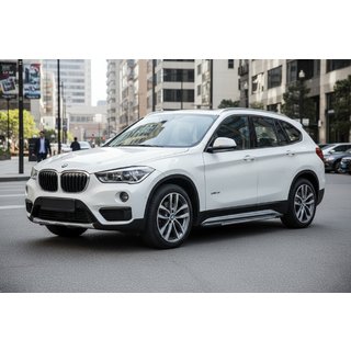 Progi Boczné Bosphore Grey (2 szt., Aluminium) BMW X1 F48 2015-2022 zdjęcia 1