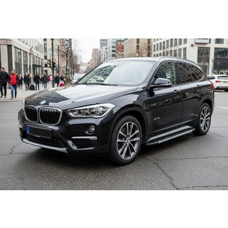 Progi Boczné Duru (2 szt., Aluminium) BMW X1 F48 2015-2022 zdjęcia 1