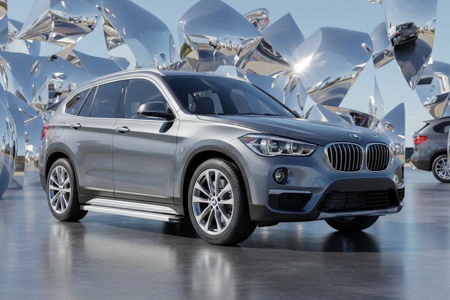 BMW X1 F48 2015-2022 Progi Boczne Maya V2 (2 szt., Aluminium) Image