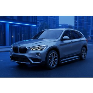 Progi Boczné Maya Blue (2 szt., Aluminium) BMW X1 F48 2015-2022 zdjęcia 1