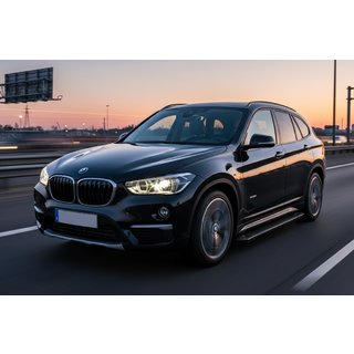 Progi Boczné Allmond Black (2 szt., Aluminium) zdjęcia 1
