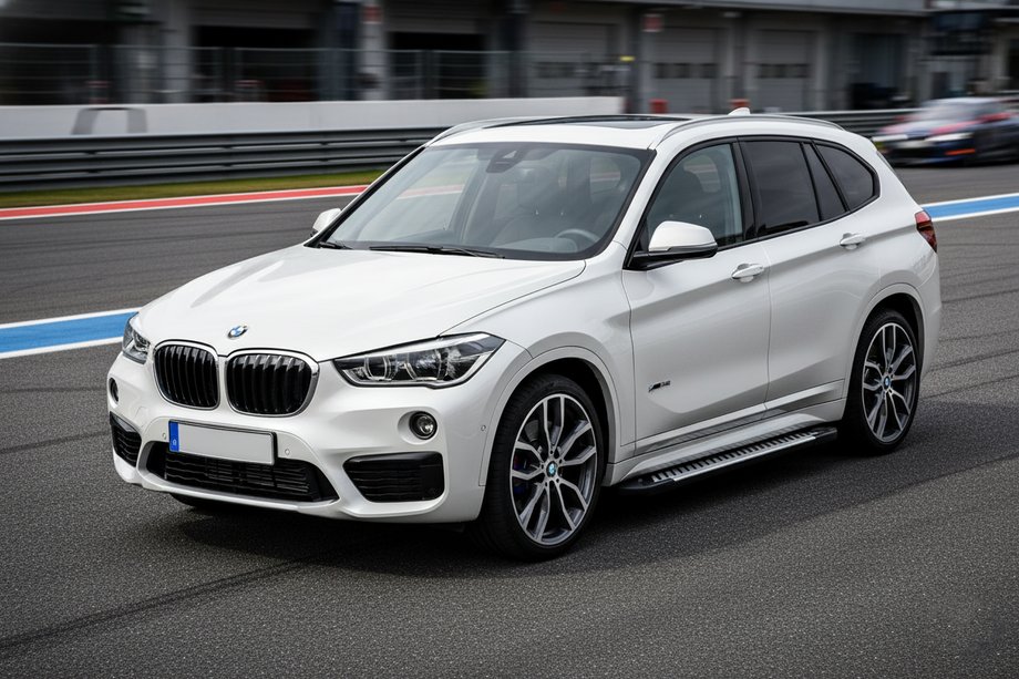 BMW X1 F48 2015-2022 Progi Boczne Line (2 szt., Aluminium) Image