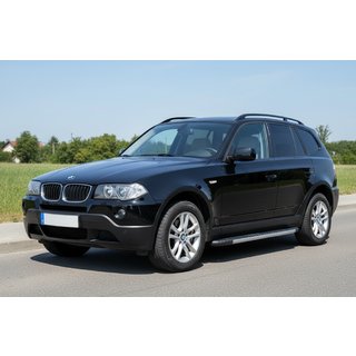 Progi Boczné Bosphore Grey (2 szt., Aluminium) BMW X3 E83 2003-2010 zdjęcia 1