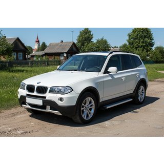 Progi Boczne Maya V2 (2 szt., Aluminium) BMW X3 E83 2003-2010 zdjęcia 1