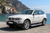 BMW X3 E83 2003-2010 Progi Boczné Tayga V2 (2 szt., Aluminium) zdjęcia 1