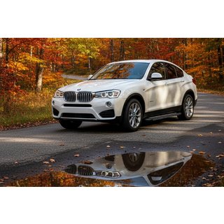 Progi Boczné Bosphore Grey (2 szt., Aluminium) BMW X4 F26 2014-2018 zdjęcia 1