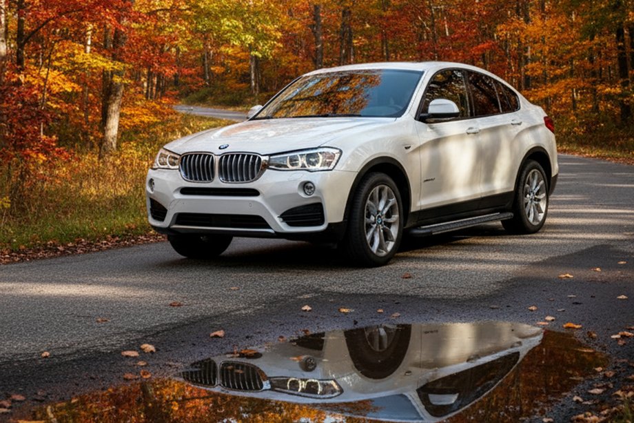 BMW X4 F26 2014-2018 Progi Boczné Bosphore Grey (2 szt., Aluminium) Image