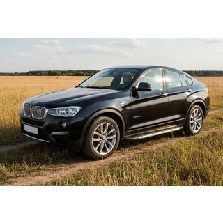 Progi Boczné Duru (2 szt., Aluminium) BMW X4 F26 2014-2018 zdjęcia 1