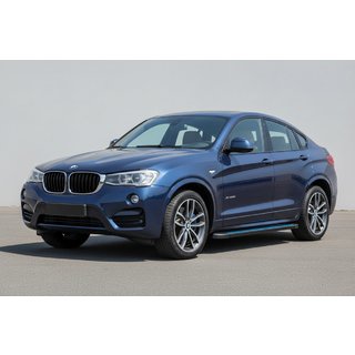 Progi Boczné Maya Blue (2 szt., Aluminium) BMW X4 F26 2014-2018 zdjęcia 1