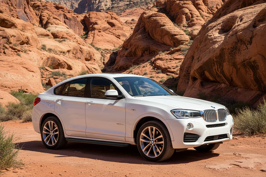 BMW X4 F26 2014-2018 Progi Boczné Tayga Black (2 szt., Aluminium) Image