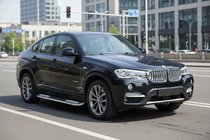 BMW X4 F26 2014-2018 Progi Boczné Tayga V2 (2 szt., Aluminium) zdjęcia 1