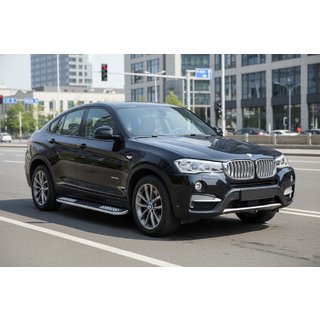 Progi Boczné Tayga V2 (2 szt., Aluminium) BMW X4 F26 2014-2018 zdjęcia 1
