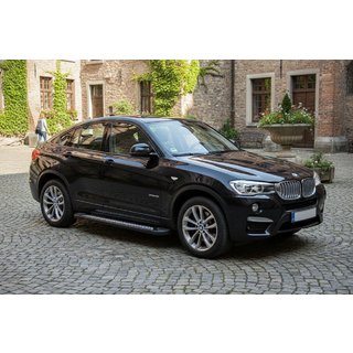 Progi Boczné Vision New Black (2 szt., Aluminium) BMW X4 F26 2014-2018 zdjęcia 1