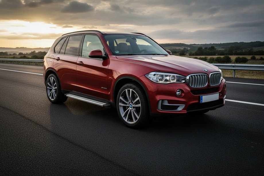 BMW X5 F15 2013-2018 Progi Boczne Maya V2 (2 szt., Aluminium) Image