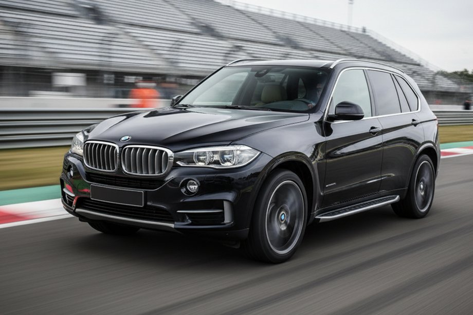 BMW X5 F15 2013-2018 Progi Boczné Fullmond (2 szt., Aluminium) Image