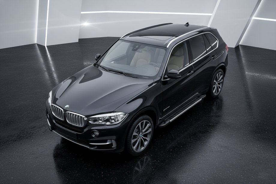 BMW X5 F15 2013-2018 Progi Boczné RedLine (2 szt., Aluminium) Image