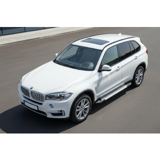Progi Boczné Vision New Grey (2 szt., Aluminium) BMW X5 F15 2013-2018 zdjęcia 1