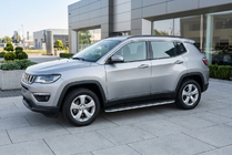 Jeep Compass 2016- Progi Boczné Bosphore Grey (2 szt., Aluminium) zdjęcia 1