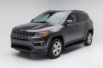 Jeep Compass 2016- Progi Boczne Bosphore Black (2 szt., Aluminium) zdjęcia 1