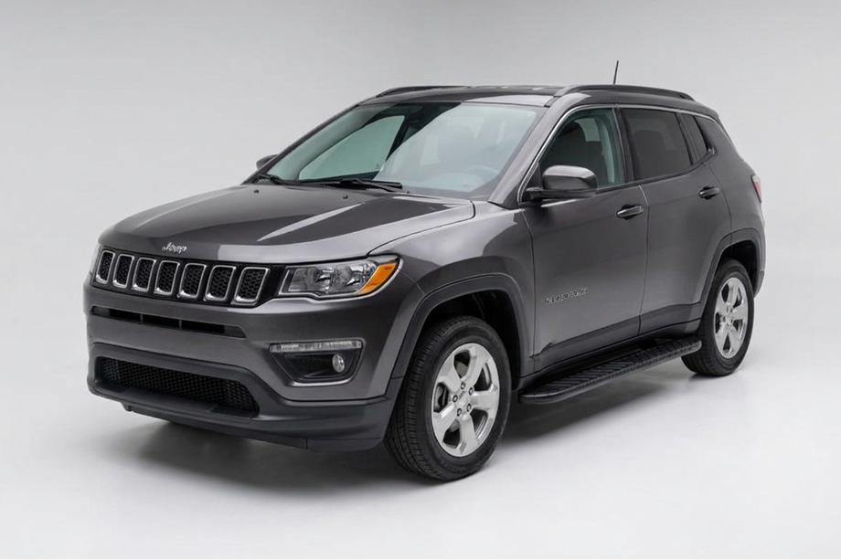 Jeep Compass 2016- Progi Boczne Bosphore Black (2 szt., Aluminium) Image