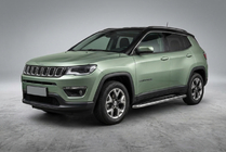 Jeep Compass 2016- Progi Boczné Maydos V1 (2 szt., Aluminium) zdjęcia 1
