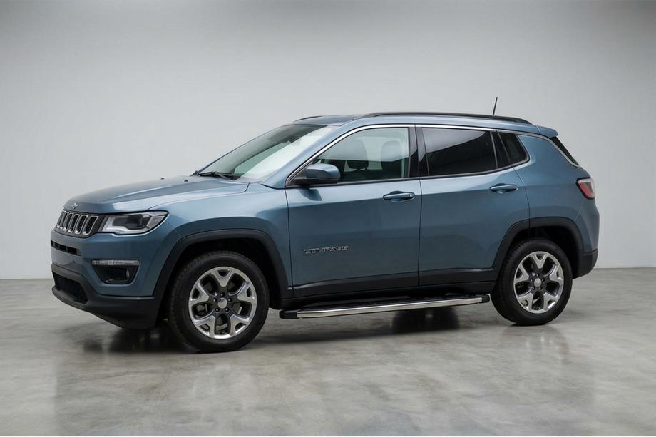 Jeep Compass 2016- Progi Boczné BlackLine (2 szt., Aluminium) Image