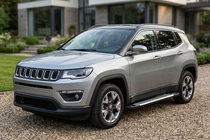 Jeep Compass 2016- Progi Boczne Line (2 szt., Aluminium) zdjęcia 1