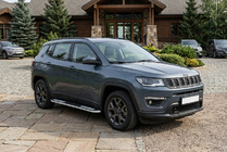 Jeep Compass 2016- Progi Boczné Tayga V2 (2 szt., Aluminium) zdjęcia 1