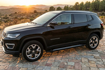 Jeep Compass 2016- Progi Boczné Vision New Black (2 szt., Aluminium) zdjęcia 1