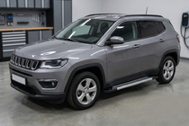 Jeep Compass 2016- Progi Boczné Vision New Grey (2 szt., Aluminium) zdjęcia 1
