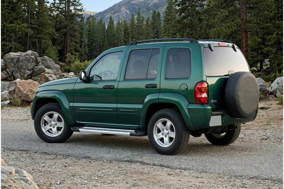 Jeep Cherokee/Liberty 2002-2007 Progi Boczné Vision New Grey (2 szt., Aluminium) Zdjęcia 1