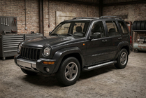 Jeep Cherokee/Liberty 2002-2007 Progi Boczné Vision New Black (2 szt., Aluminium) zdjęcia 1