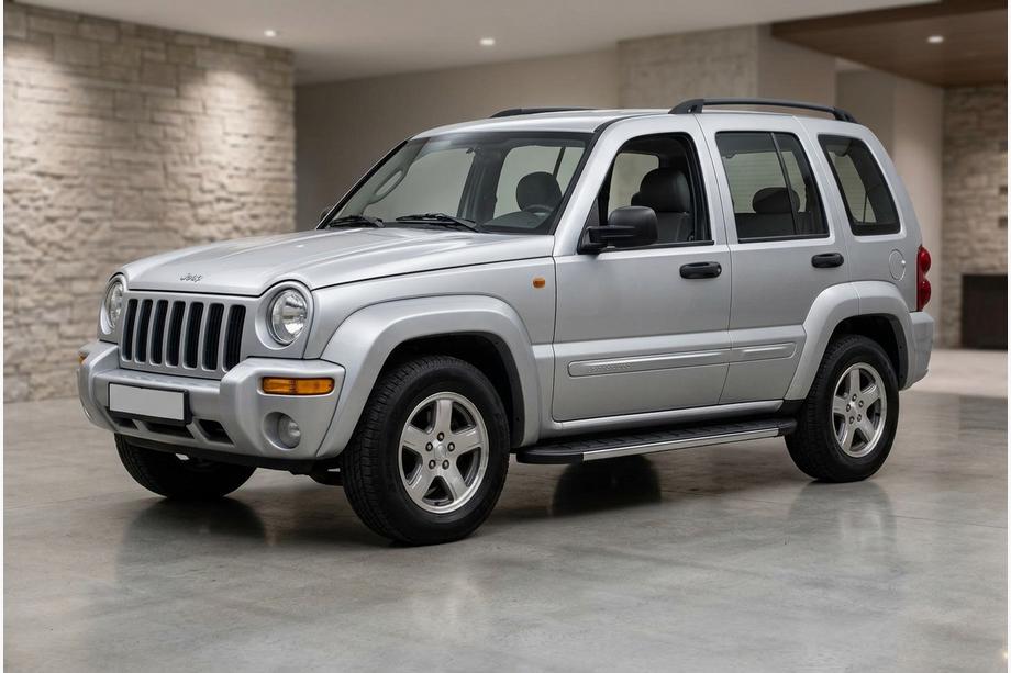 Jeep Cherokee/Liberty 2002-2007 Progi Boczné Duru (2 szt., Aluminium) Zdjęcia 1