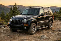 Jeep Cherokee/Liberty 2002-2007 Progi Boczné Maya V1 (2 szt., Aluminium) zdjęcia 1
