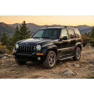 Progi Boczné Maya V1 (2 szt., Aluminium) Jeep Cherokee/Liberty 2002-2007 zdjęcia 1