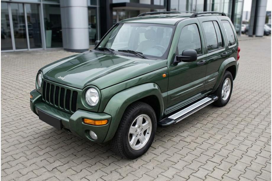 Jeep Cherokee/Liberty 2002-2007 Progi Boczné Rainbow (2 szt., Aluminium) Image