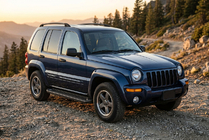 Jeep Cherokee/Liberty 2002-2007 Progi Boczné Allmond Black (2 szt., Aluminium) zdjęcia 1