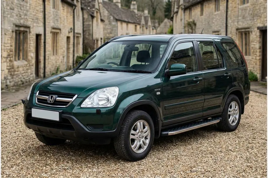 Honda CRV 2001-2006 Progi Boczné BlackLine (2 szt., Aluminium) Image