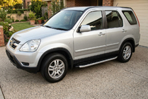 Honda CRV 2001-2006 Progi Boczné Fullmond (2 szt., Aluminium) zdjęcia 1