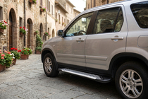Honda CRV 2001-2006 Progi Boczne Line (2 szt., Aluminium) zdjęcia 1