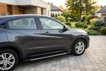 Honda HR-V 2014-2021 Progi Boczné Bosphore Grey (2 szt., Aluminium) zdjęcia 1