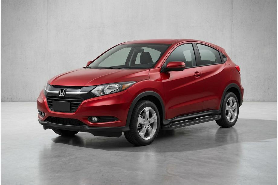 Honda HR-V 2014-2021 Progi Boczné Allmond Black (2 szt., Aluminium) Image