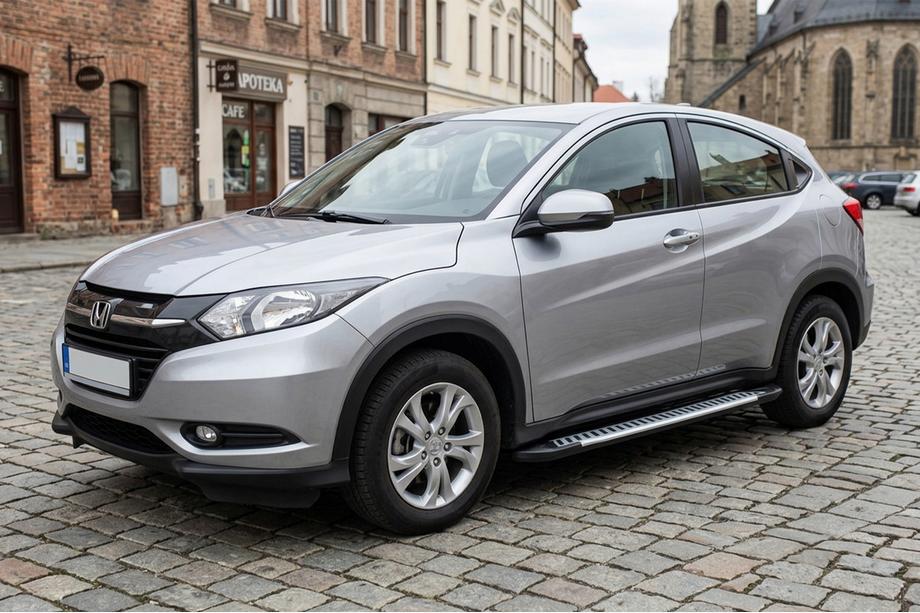 Honda HR-V 2014-2021 Progi Boczne Line (2 szt., Aluminium) Image