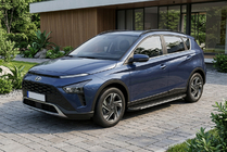 Hyundai Bayon 2021- Progi Boczné Bosphore Grey (2 szt., Aluminium) zdjęcia 1